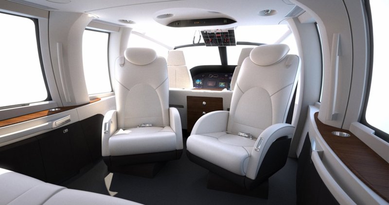 Bell 525 Relentless салон