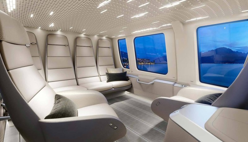 Airbus Helicopters h160 салон