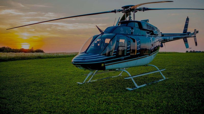 Bell 407 синий