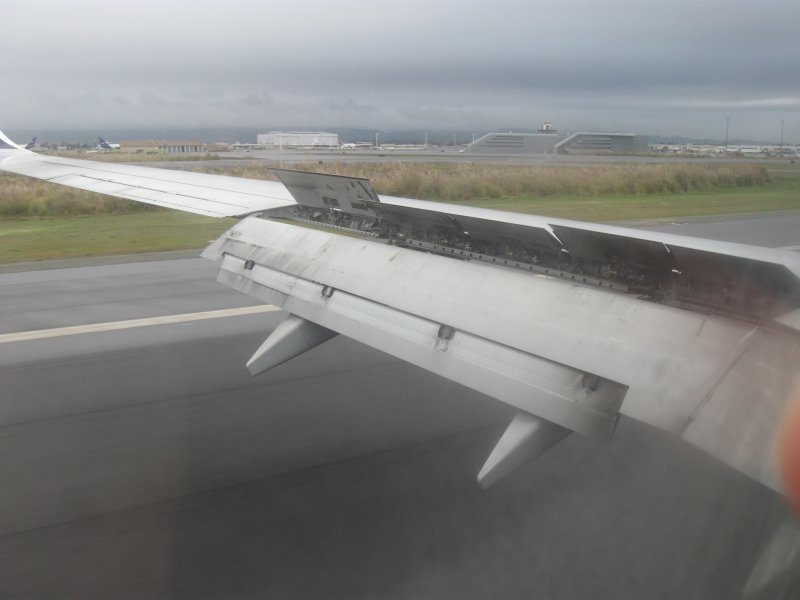Boeing 787 интерцепторы