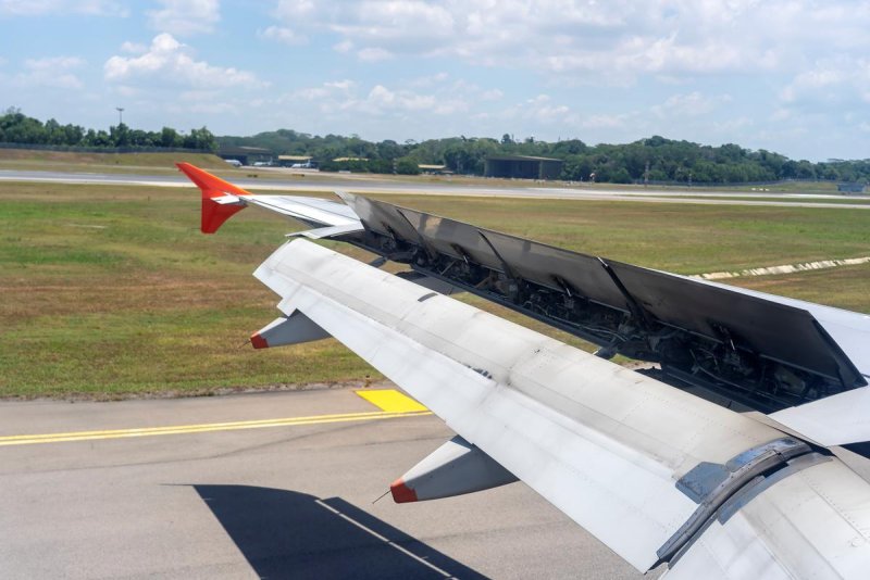 Flaps landing