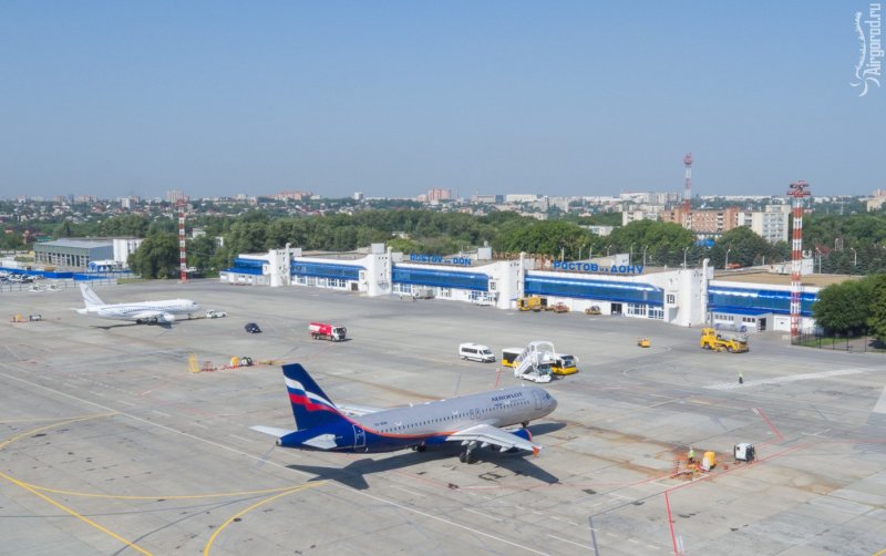 Вид сверху Ростов на Дону аэродром
