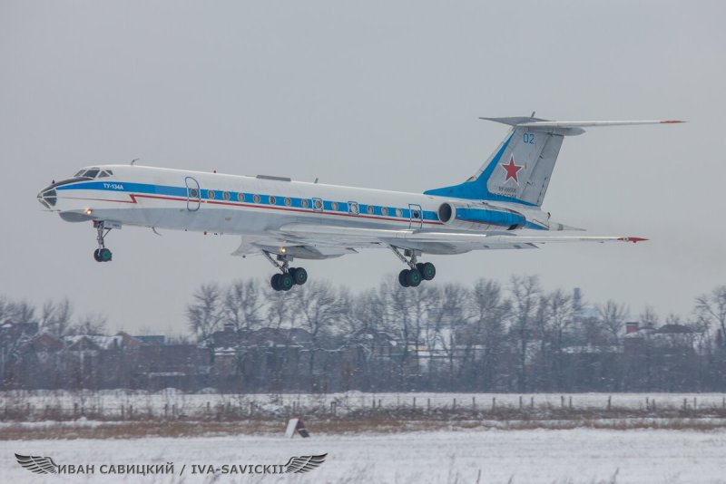 Ту-134 в Ростове