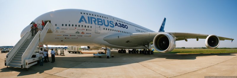Самый большой Аэробус а380