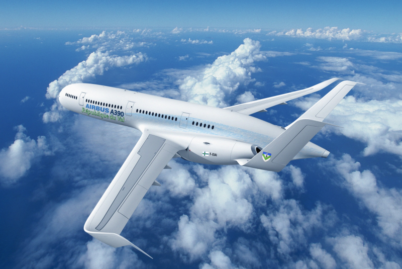 Самолет Airbus a390