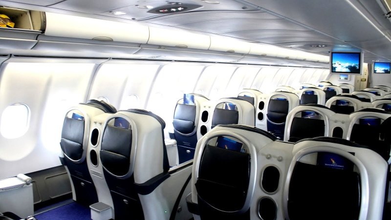 Us Airways салон