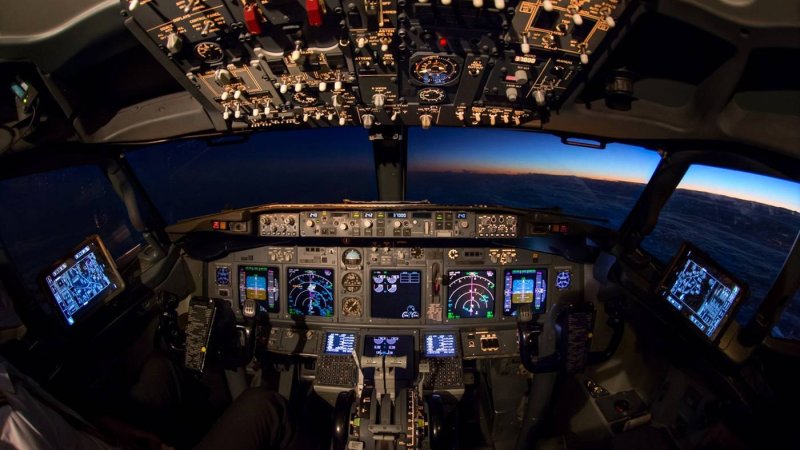 Boeing 737ng кабина