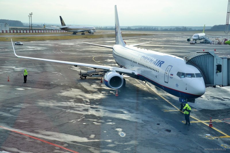 Боинг 737 800 Оренбургские авиалинии