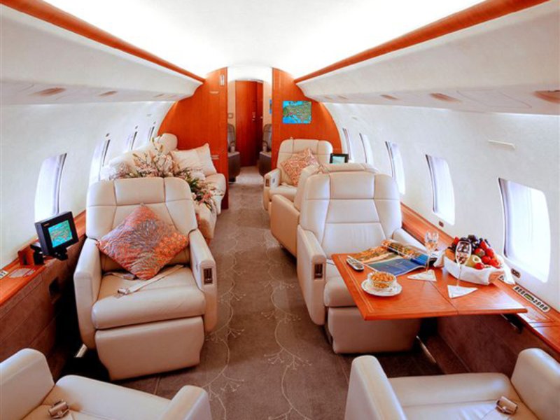 Bombardier Global Express XRS салон