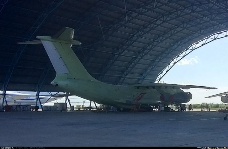 Ульяновск Авиастар ил 76 МД 90 А