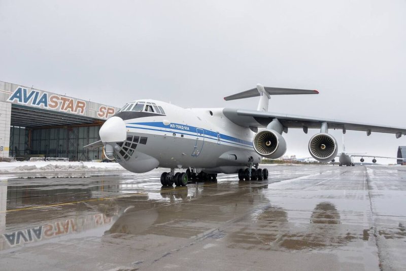 Ульяновск Авиастар ил 76 МД 90 А