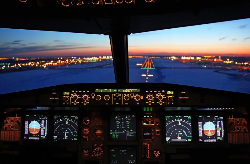 Airbus a320 Cockpit