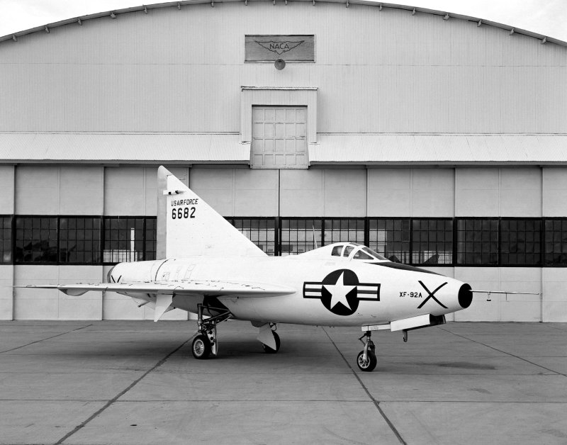 XF-92 самолет