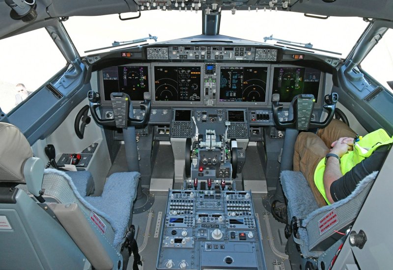 Boeing 737-500 кабина