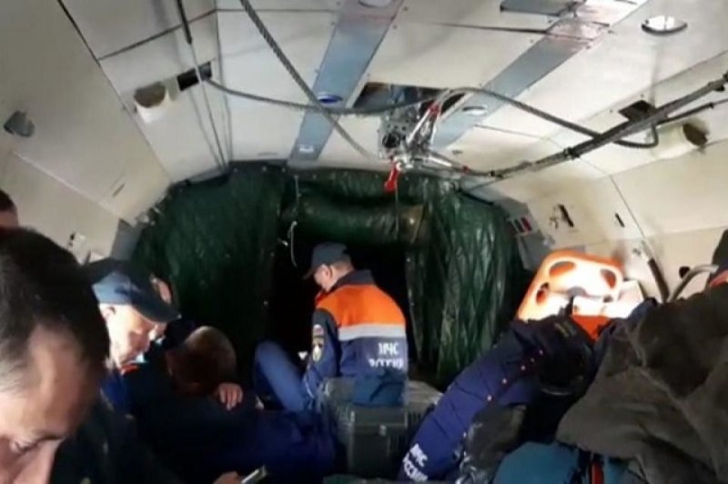 АН-26 на Камчатке Палана
