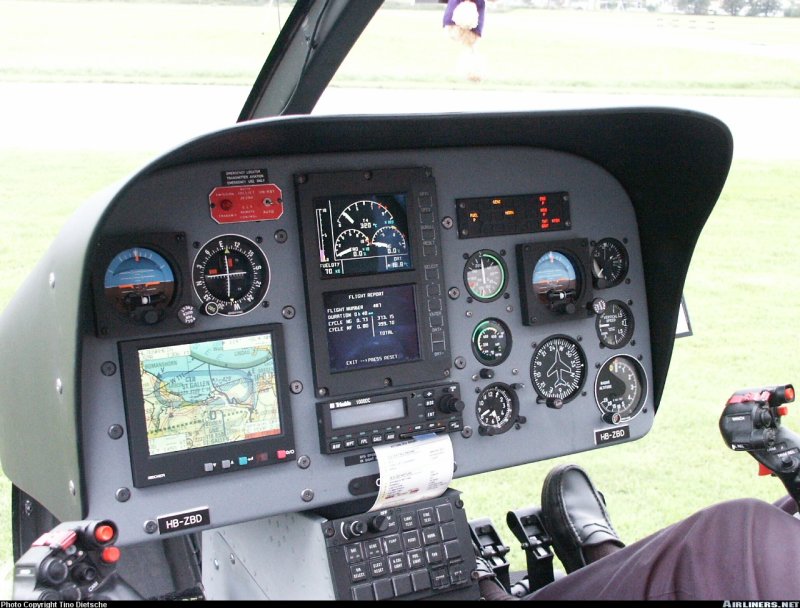 Eurocopter ec120 кабина