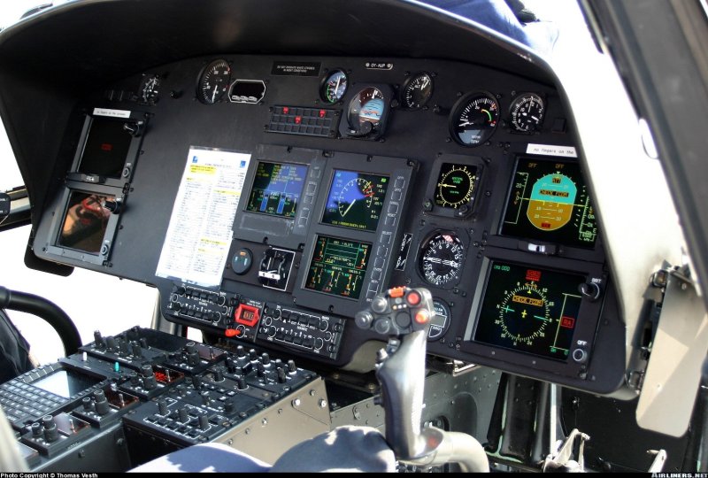 Airbus h155 кабина
