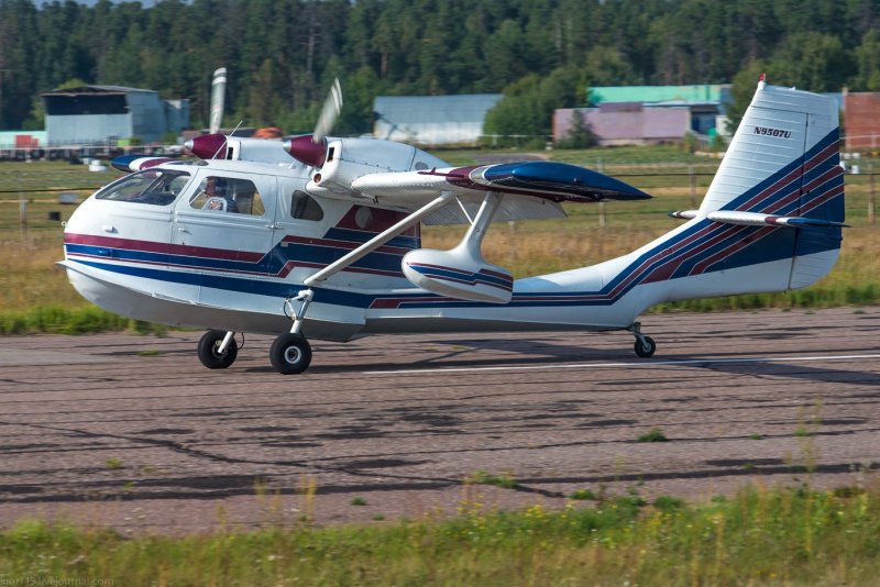 Амфибия самолет малая Авиация