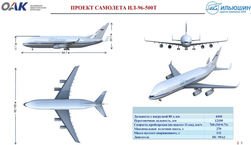 Ил-96-500т схема