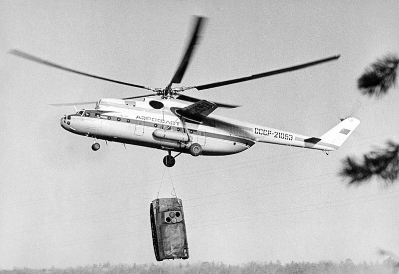 Вертолет ми-6 в Аэрофлоте СССР