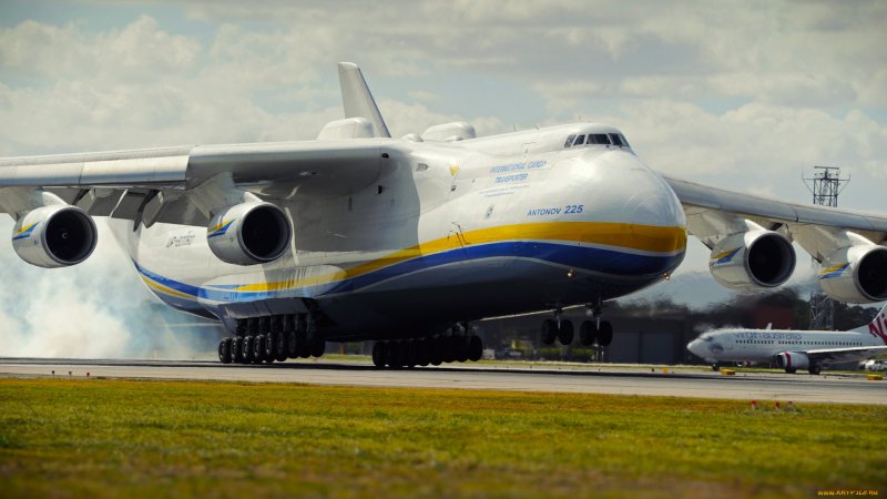 АН 225 посадка