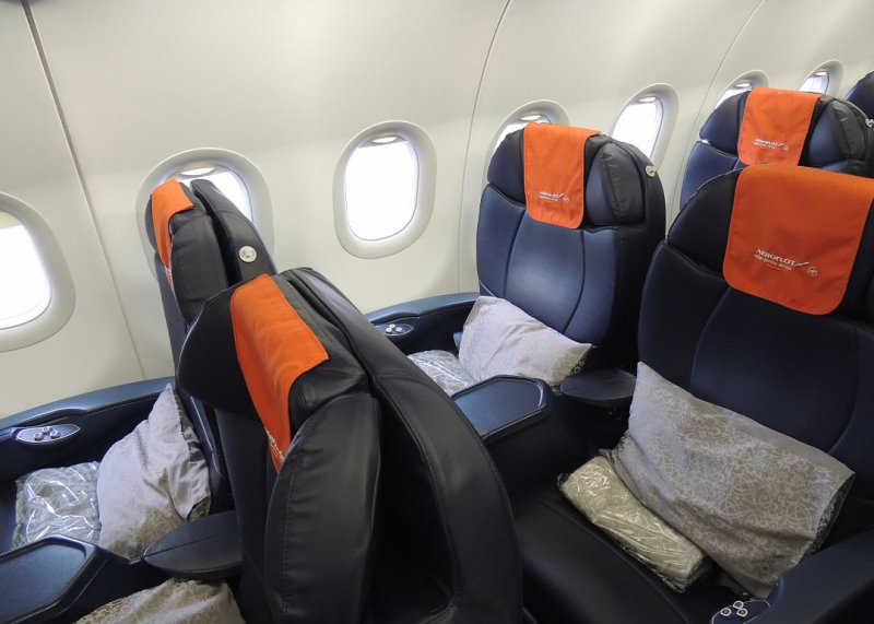 Аэробус а319 Аэрофлот салон