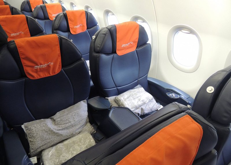 Airbus a319 салон Аэрофлот