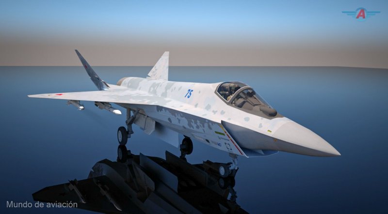 Легкий тактический самолет Су-75