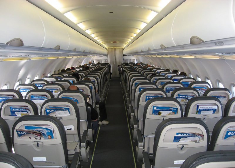 Аэробус а 319 салон