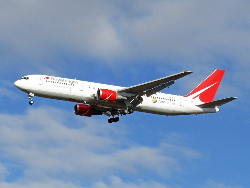 B767 Royal Flight винглеты