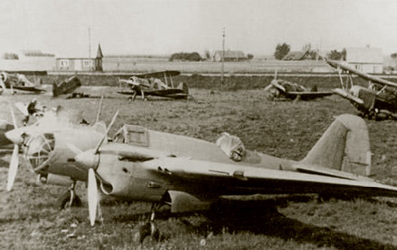 Сб-2 с моторами м-103