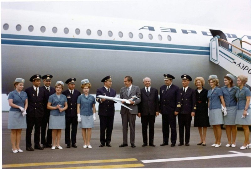 Стюардессы ил-62