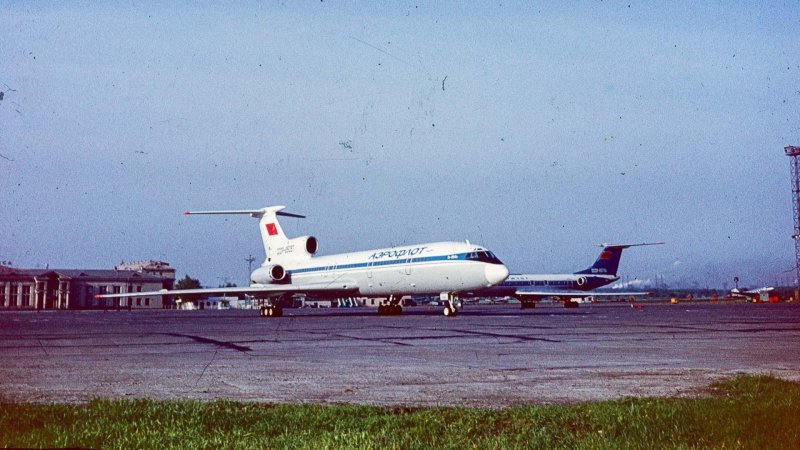 Ту-154 Аэрофлот СССР аэропорт