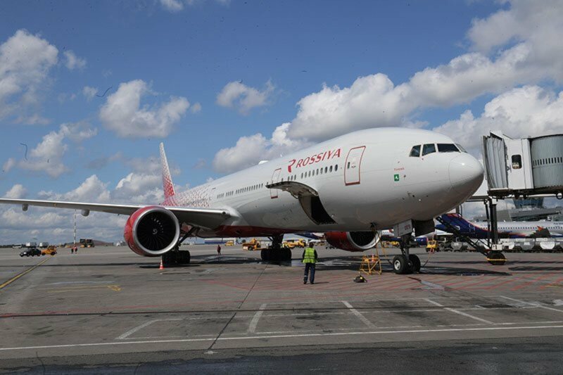 Шереметьево Боинг 777 Россия