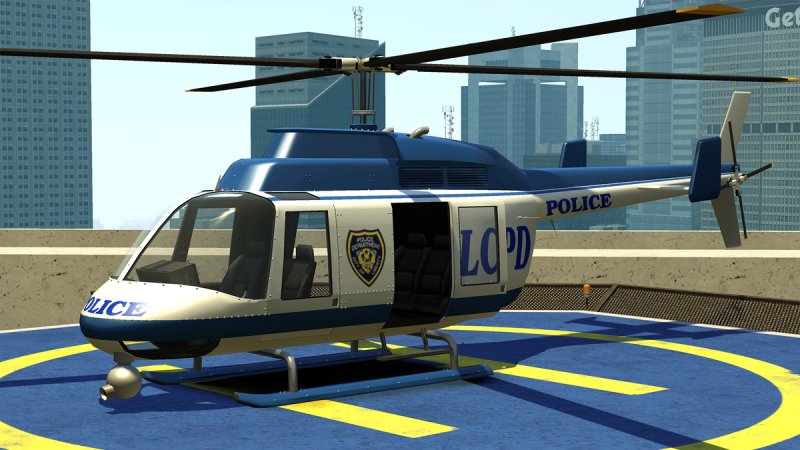 Маверик вертолет GTA полицейский