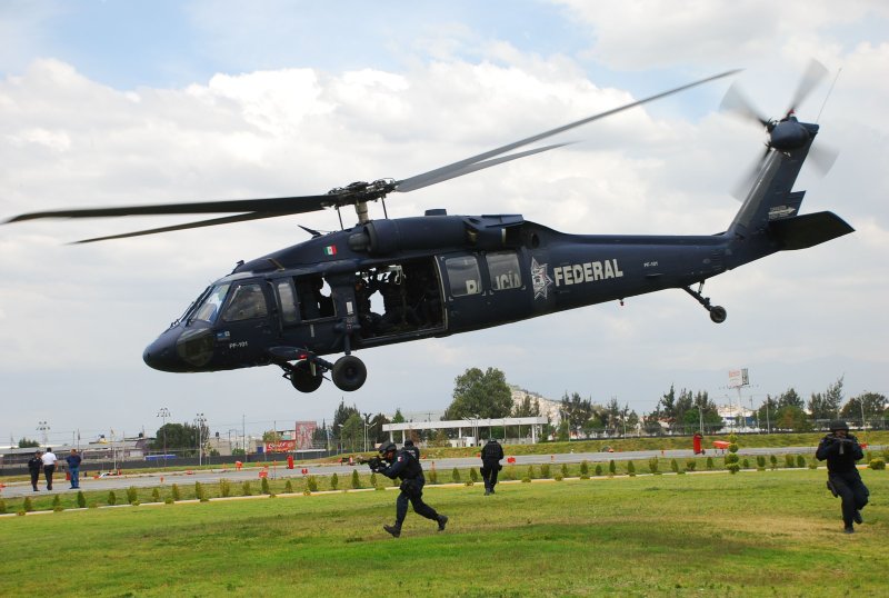 Mexican Police Helicopter