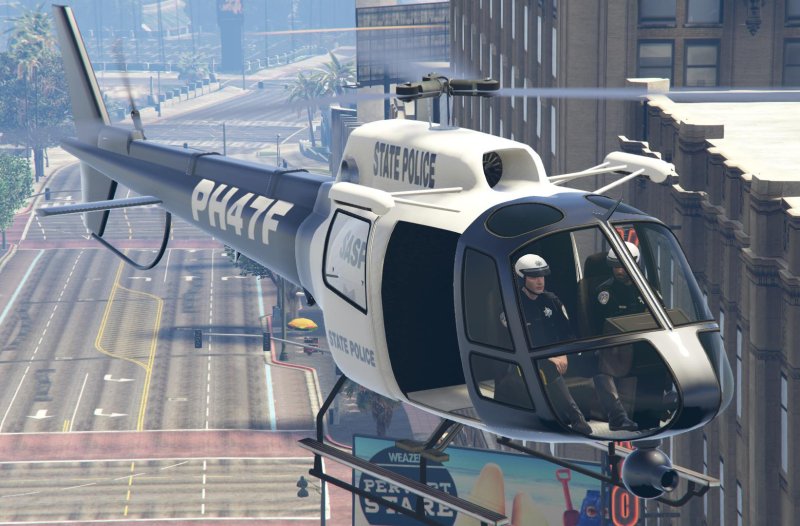 Police Helicopter GTA 5