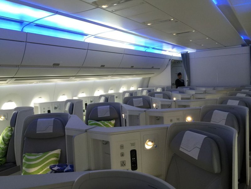 Airbus a350-941 Аэрофлот салон