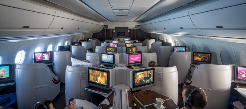 Qatar Airways a350 900 Business