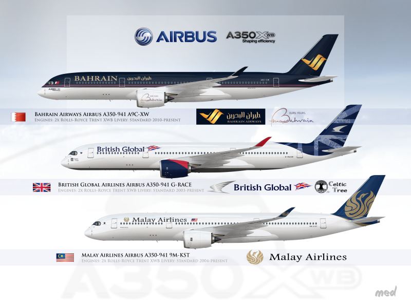 Airbus a350 чертежи