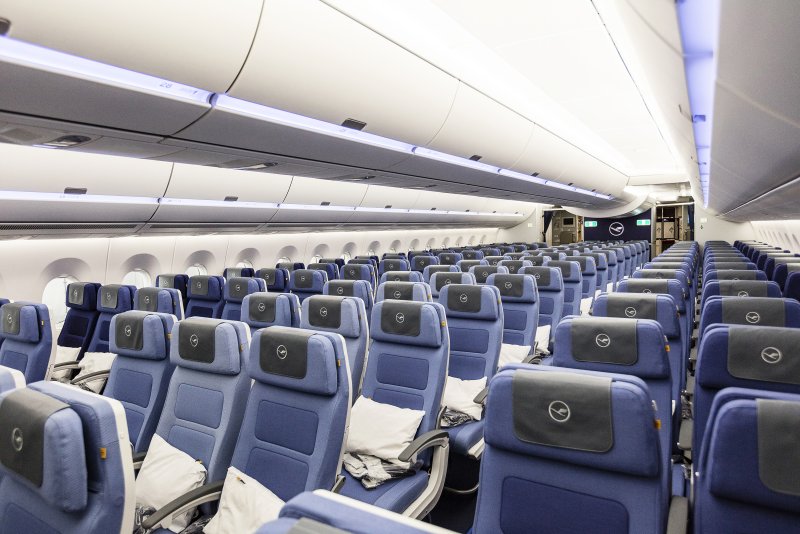Airbus a350 XWB салон