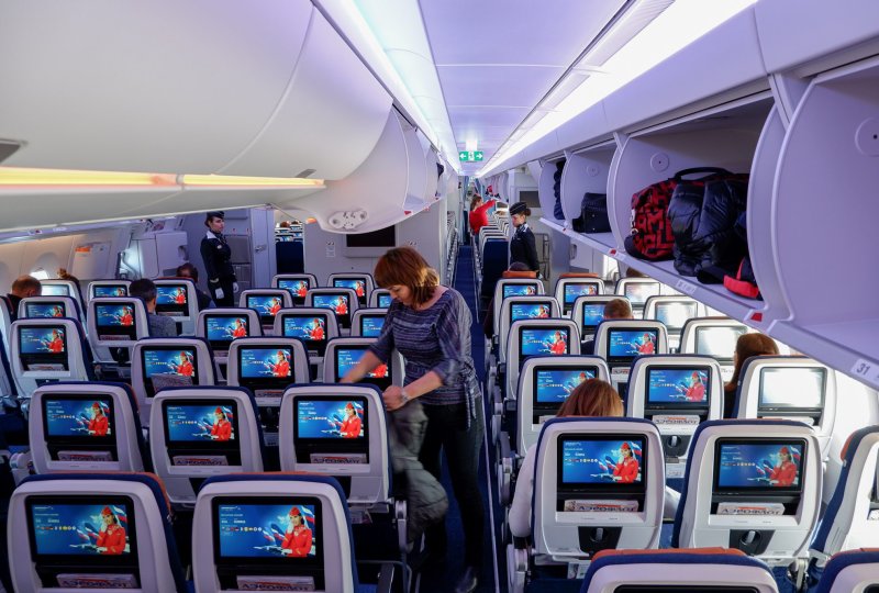 Эконом класс Airbus a350