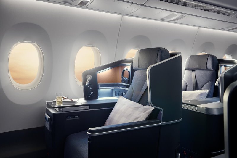 Airbus a350 XWB салон