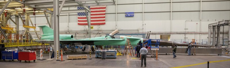 Самолет х-59 сверхзвуковой