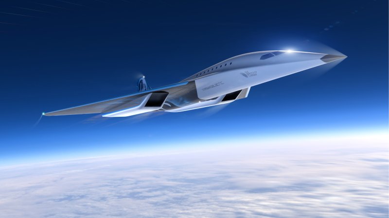 Virgin Galactic самолет концепт