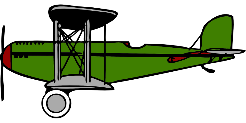 Biplane биплан сбоку