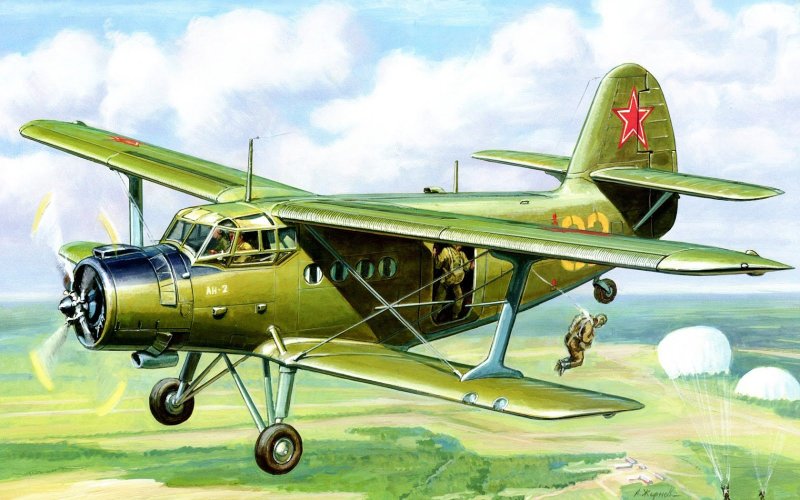 АН 2 кукурузник военный