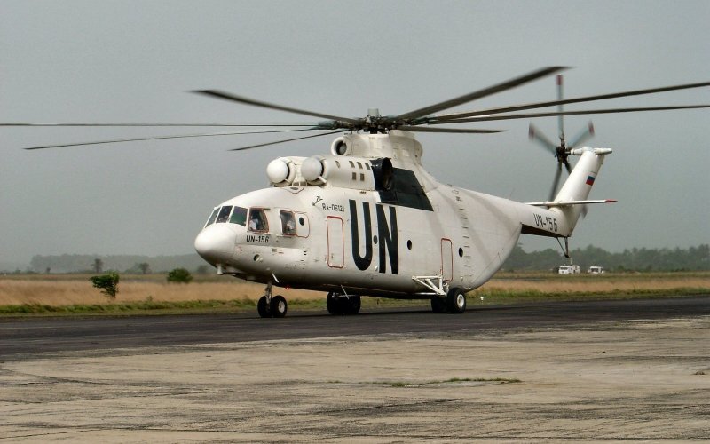 Вертолеты ми-8 United Nations