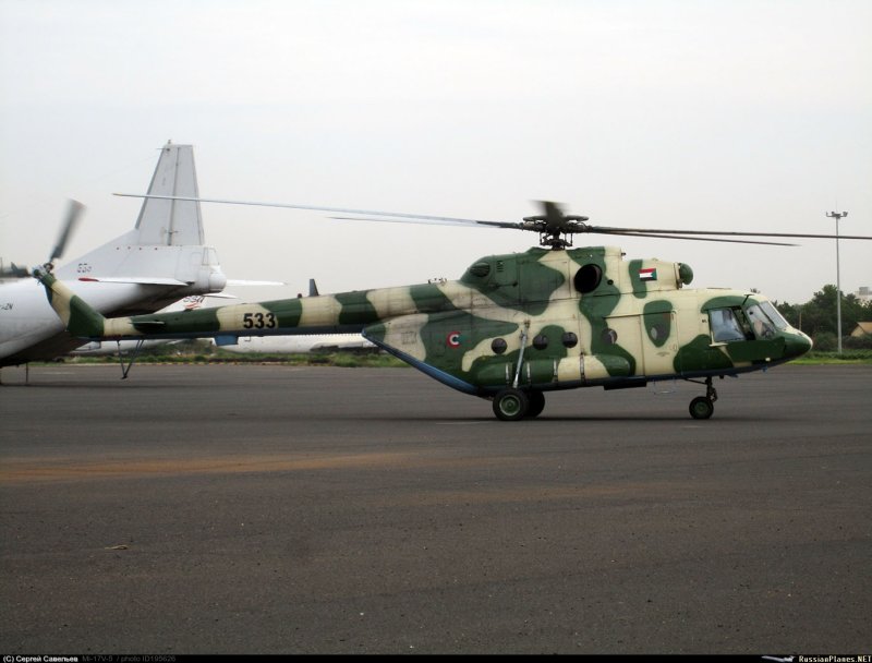 Ми-8 ВВС Судана
