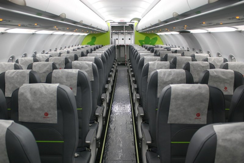 Airbus a320 s7 салон эконом